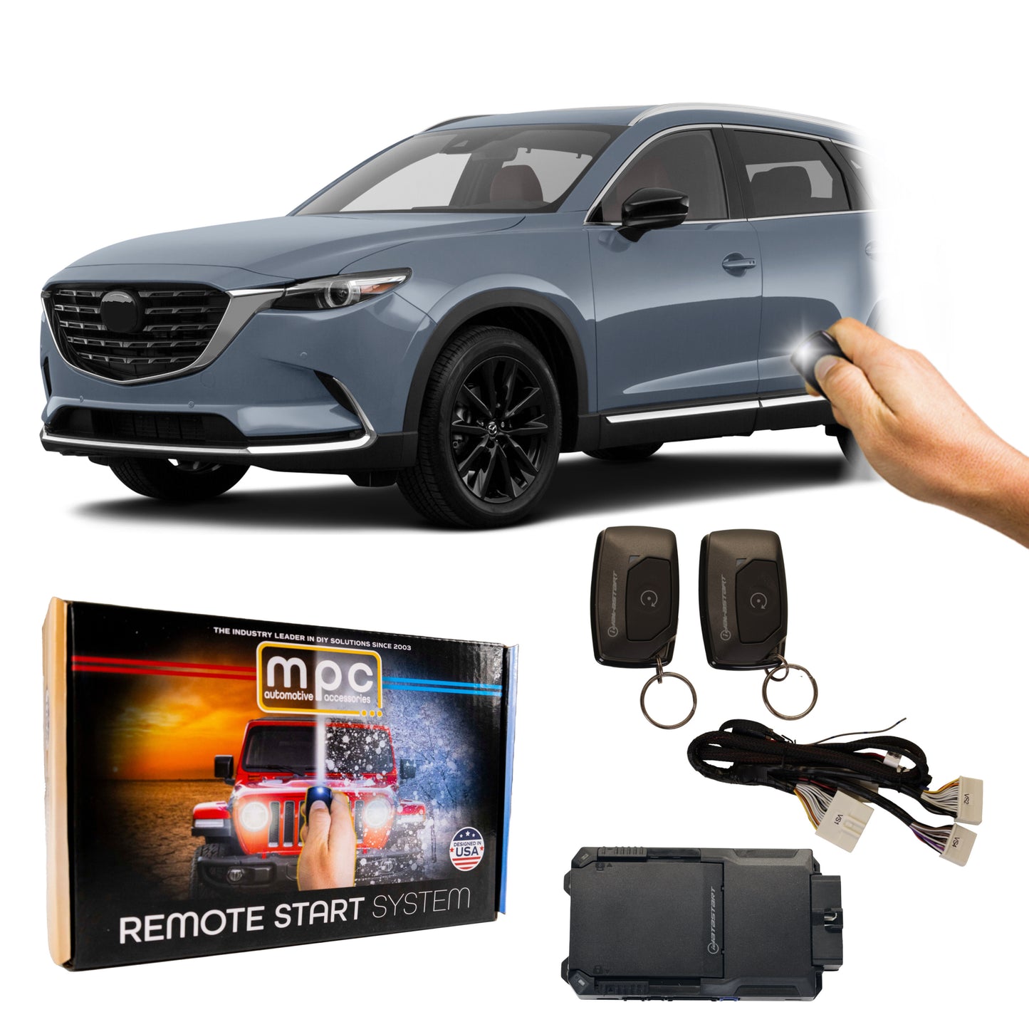 Remote Start Kits For 2016-2023 Mazda CX-9 - Push-to-Start - Gas