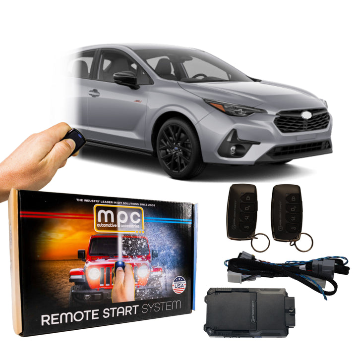 Remote Start Kits For Subaru Impreza 2017-2024 - Push-to-Start - Gas