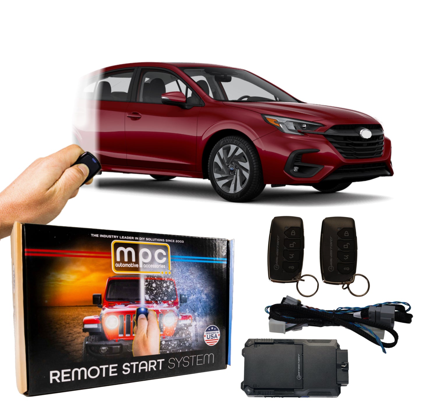Remote Start Kits For Subaru Legacy 2020-2025 - Push-to-Start - Gas