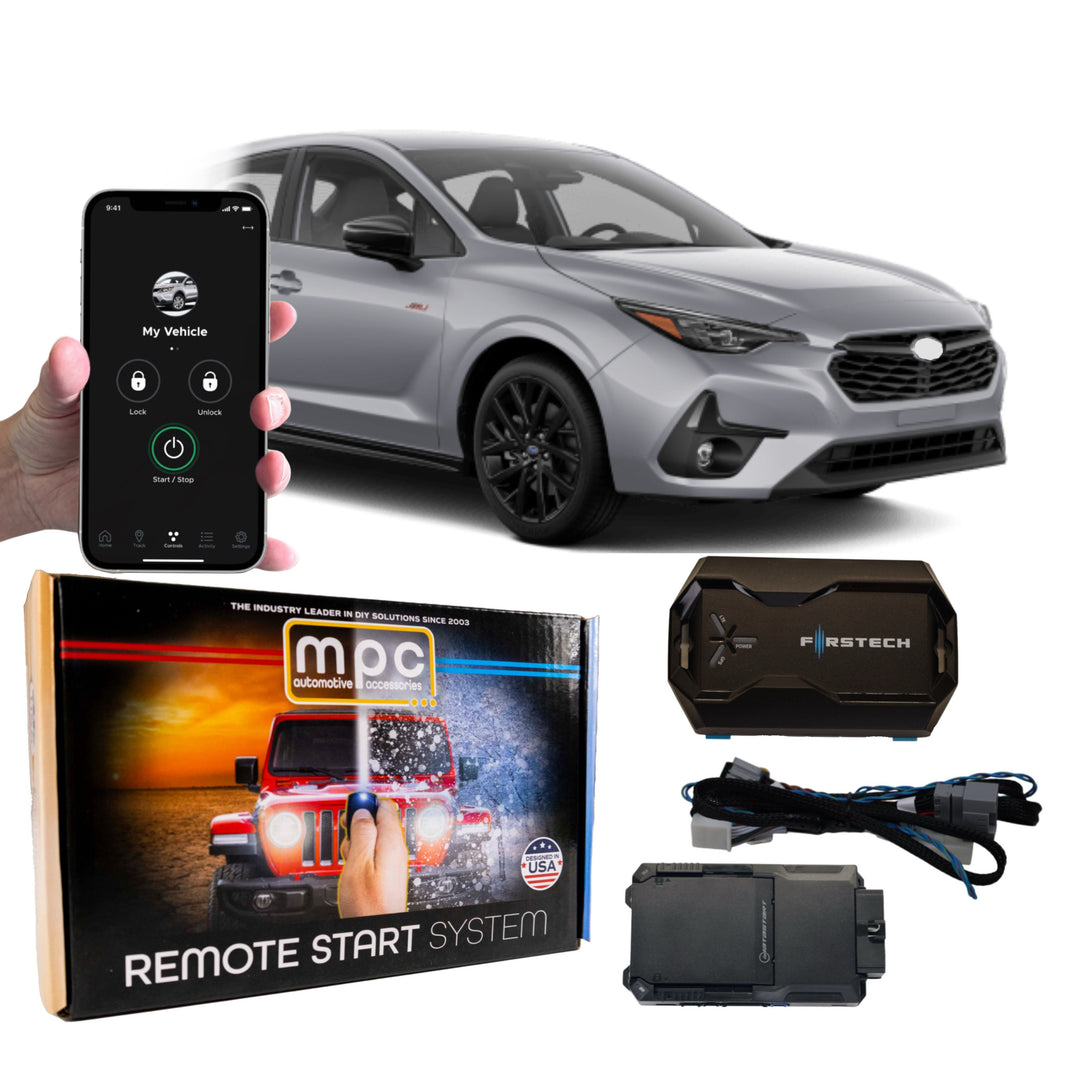 Remote Start Kits For Subaru Impreza 2017-2024 - Push-to-Start - Gas