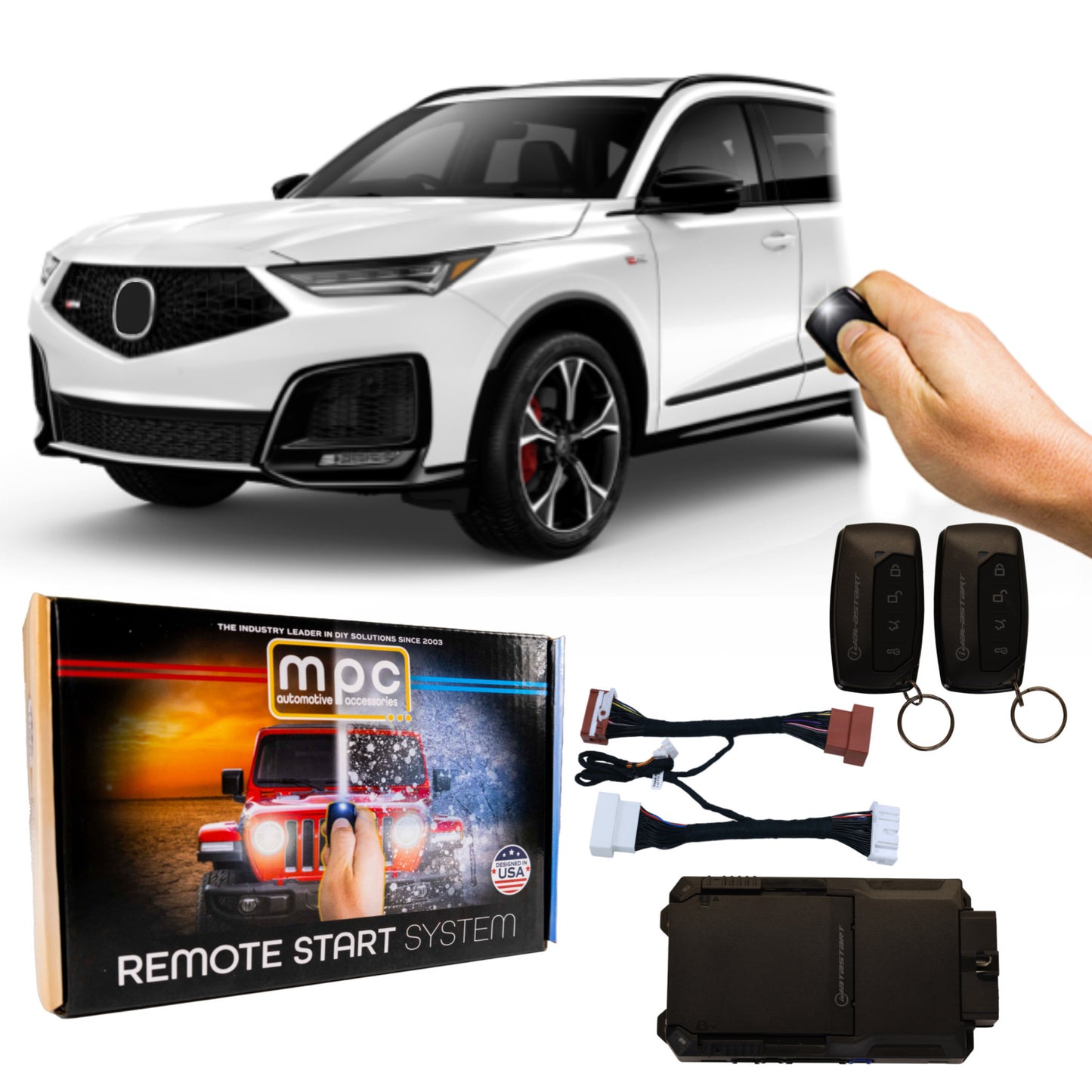 Remote Start Kits For 2022-2025 Acura MDX - Push-to-Start - Gas
