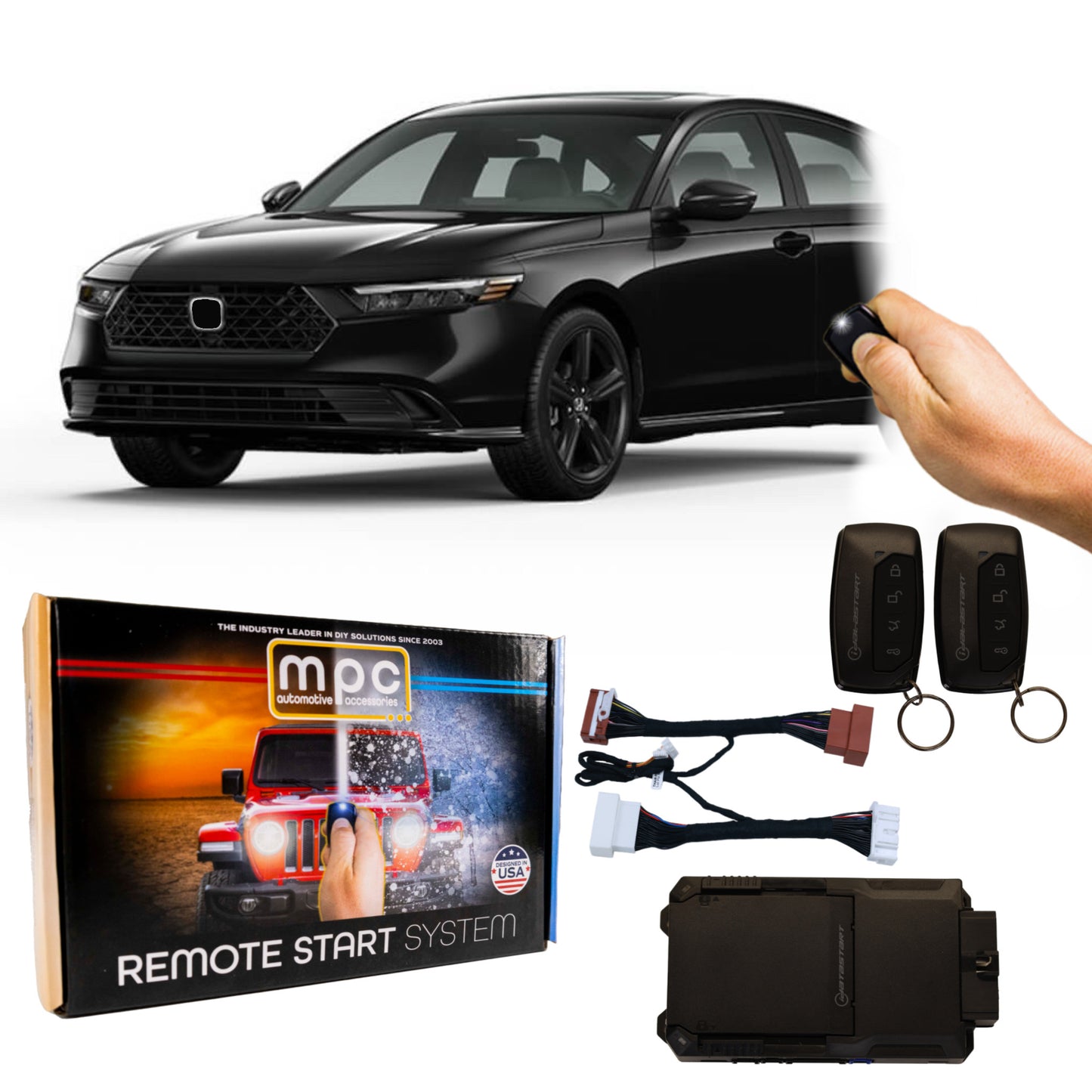 Remote Start Kits For 2023-2025 Honda Accord - Push-to-Start - Gas