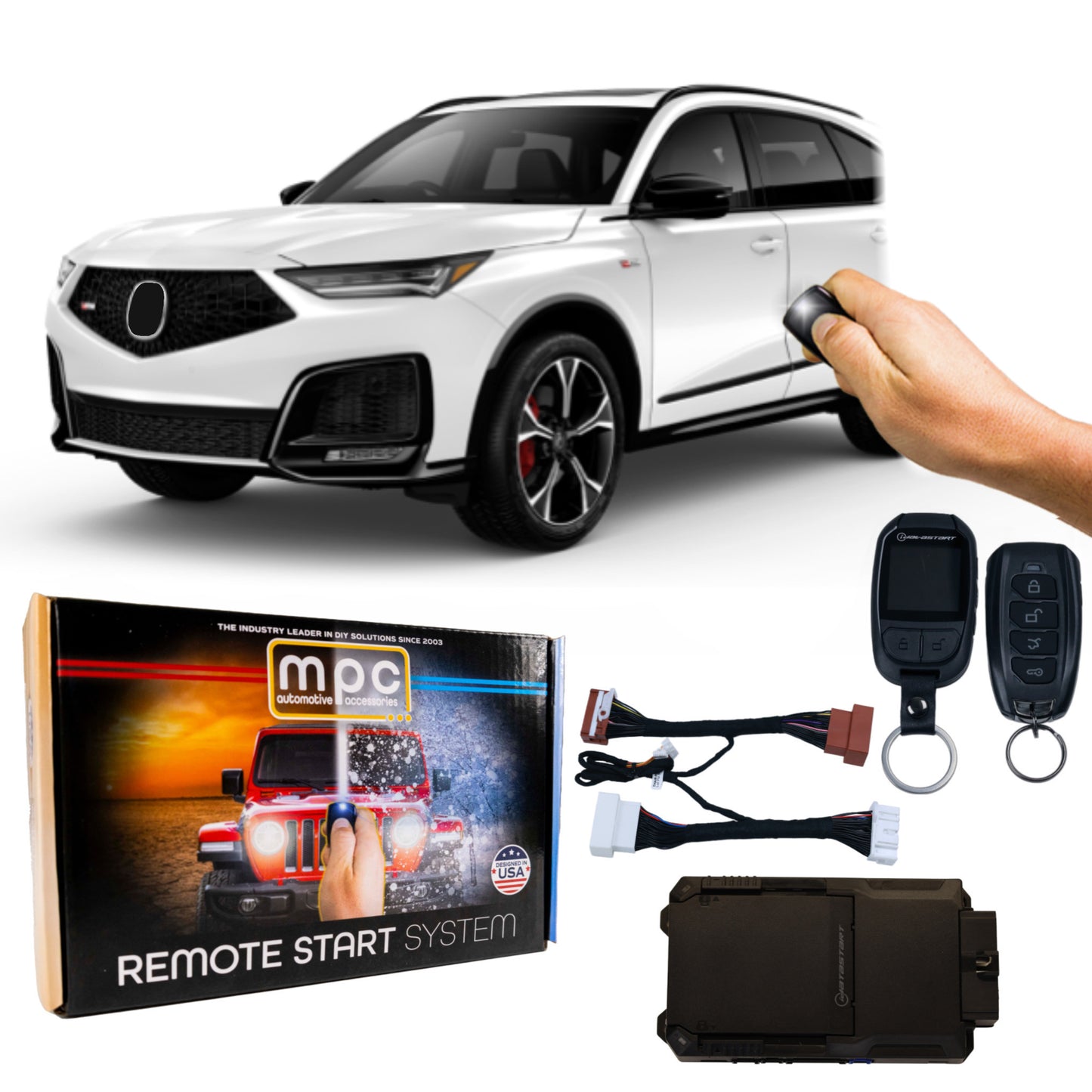Remote Start Kits For 2022-2025 Acura MDX - Push-to-Start - Gas