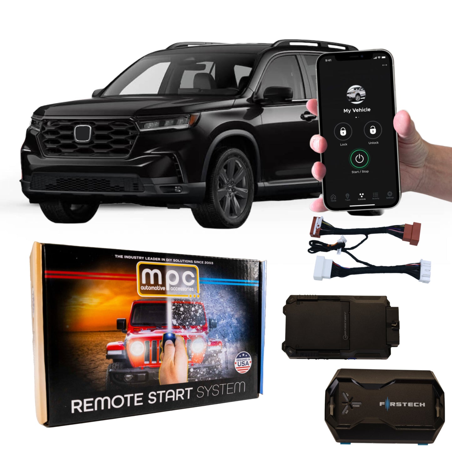Remote Start Kits For 2023-2026 Honda Pilot - Push-to-Start - Gas