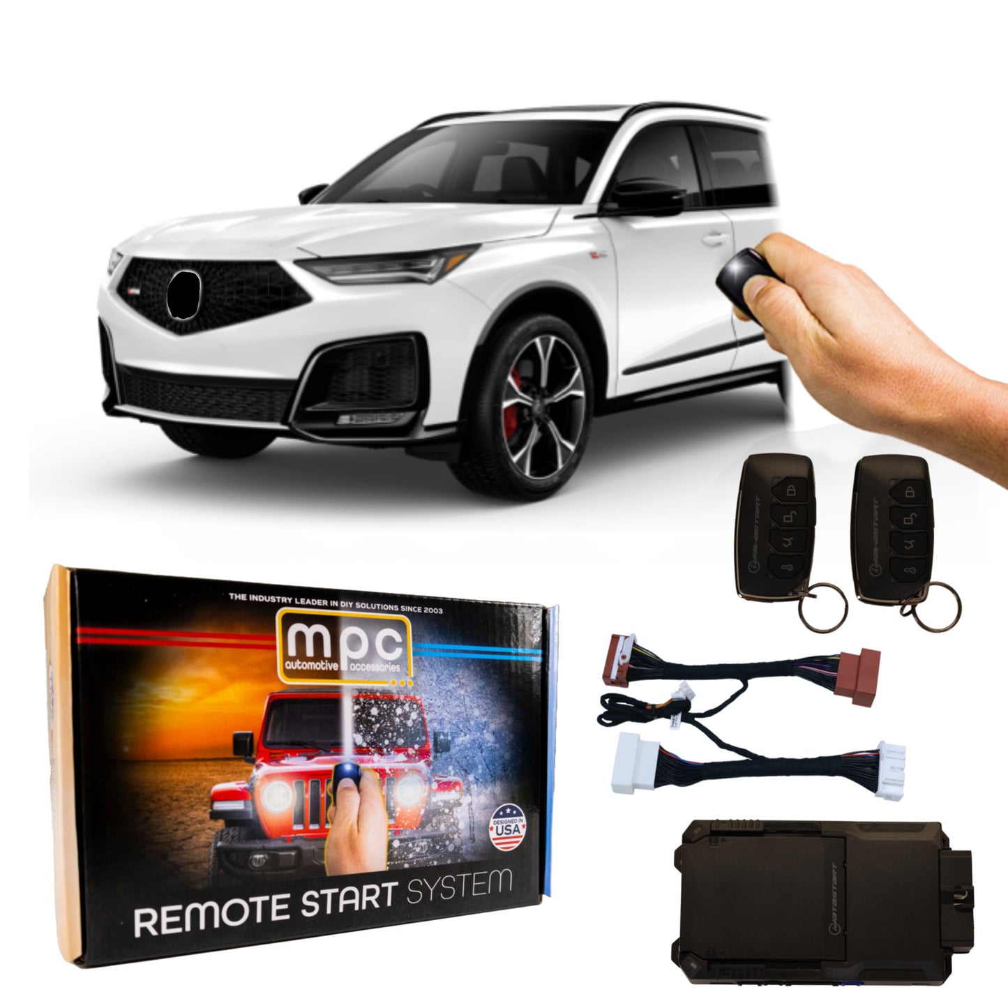 Remote Start Kits For 2022-2025 Acura MDX - Push-to-Start - Gas