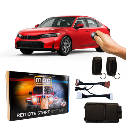 Remote Start Kits For 2022-2026 Honda Civic - Push-to-Start - Gas