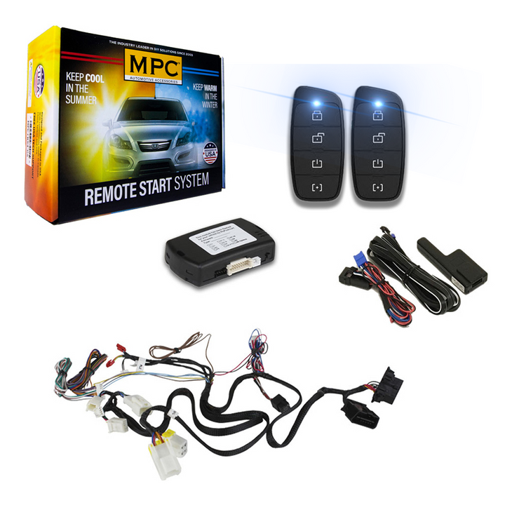 Remote Start Kits For 2007-2008 Nissan Altima-Push-to-Start - Gas - MyPushcart