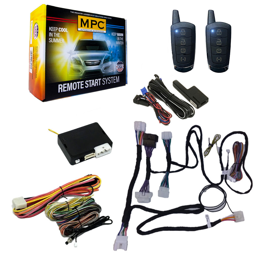 Remote Start Kits For 2015-2019 Toyota Yaris - H-Key - Gas