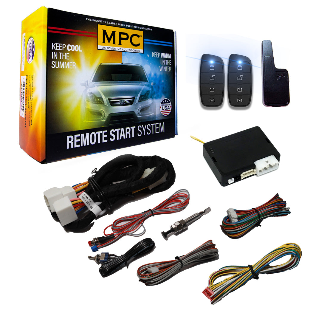 Remote Start Kits For 2010-2016 Toyota Venza - G-Key - Gas