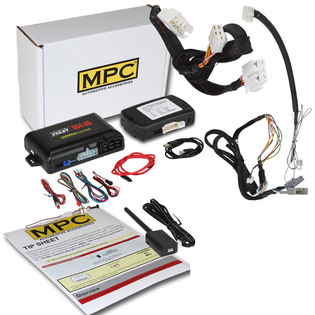 2015-2020 Honda Fit Remote Start Kit - Semi Plug & Play - Key-to-Start