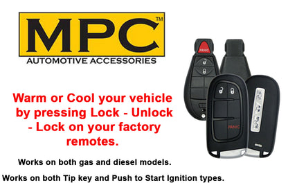 Factory Activated Remote Start For 2018 RAM 1500-4500 & 2019-2024 RAM Classic