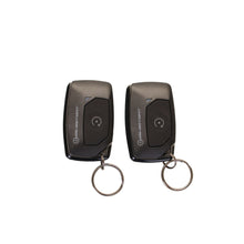 (1) 1-Button 2-Way LED Remote and (1) 1-Button 1-Way Remote