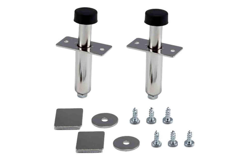 Brand New Pair of Chrome Door Pushers for Shaved Doors - MyPushcart