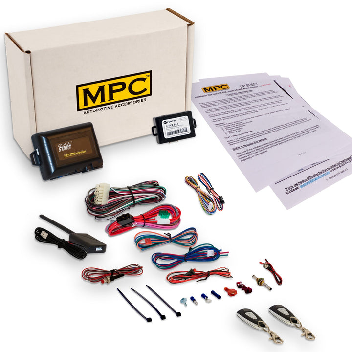 Complete 1 - Button Remote Start Kit For 2008 Ford E - 350 Super Duty - MyPushcart