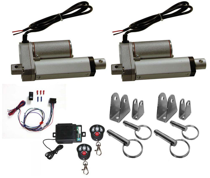 2 Heavy Duty Linear Actuator 12v 2" Stroke: Includes Remote Switch & Brackets