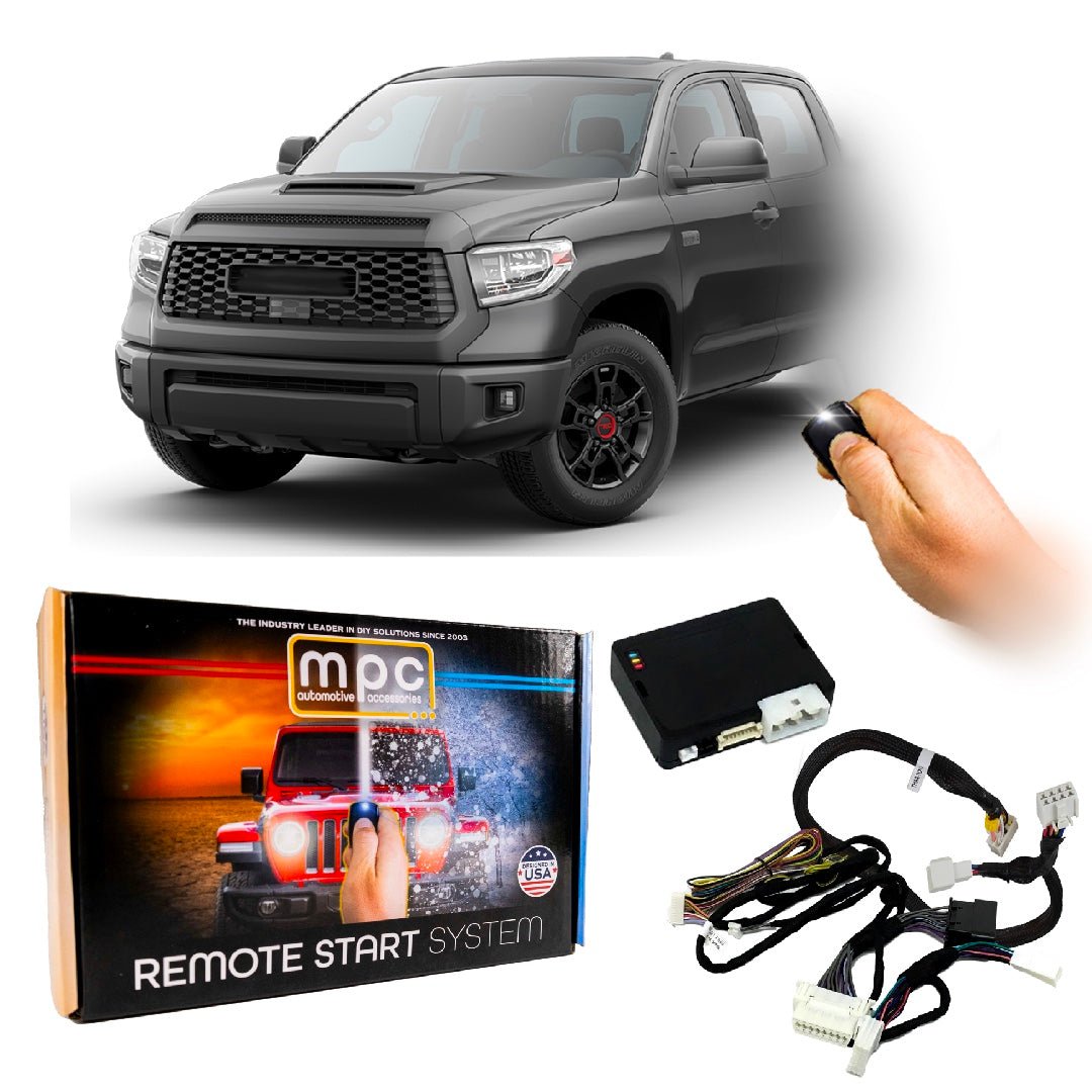 Factory Remote Activated Remote Start Kit For 2018 - 2021 Toyota Tundra - H - Key - MyPushcart