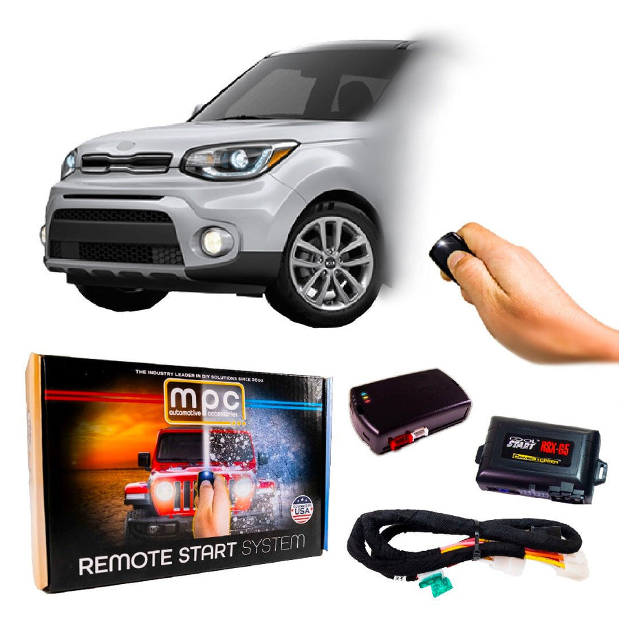 Factory Remote Activated Start Kit For 2014 - 2019 Kia Soul - Key - to - Start - MyPushcart