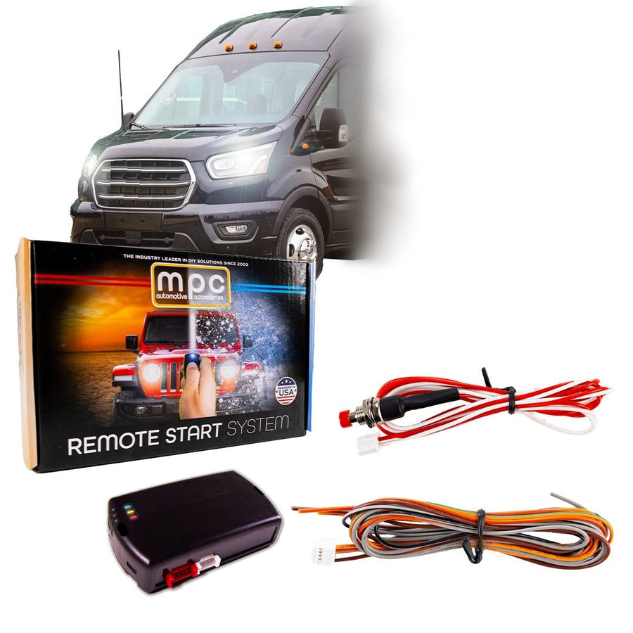 Factory Remote Activated Start Kit For 2022-2023 Ford Transit-250 Key-To-Start - MyPushcart