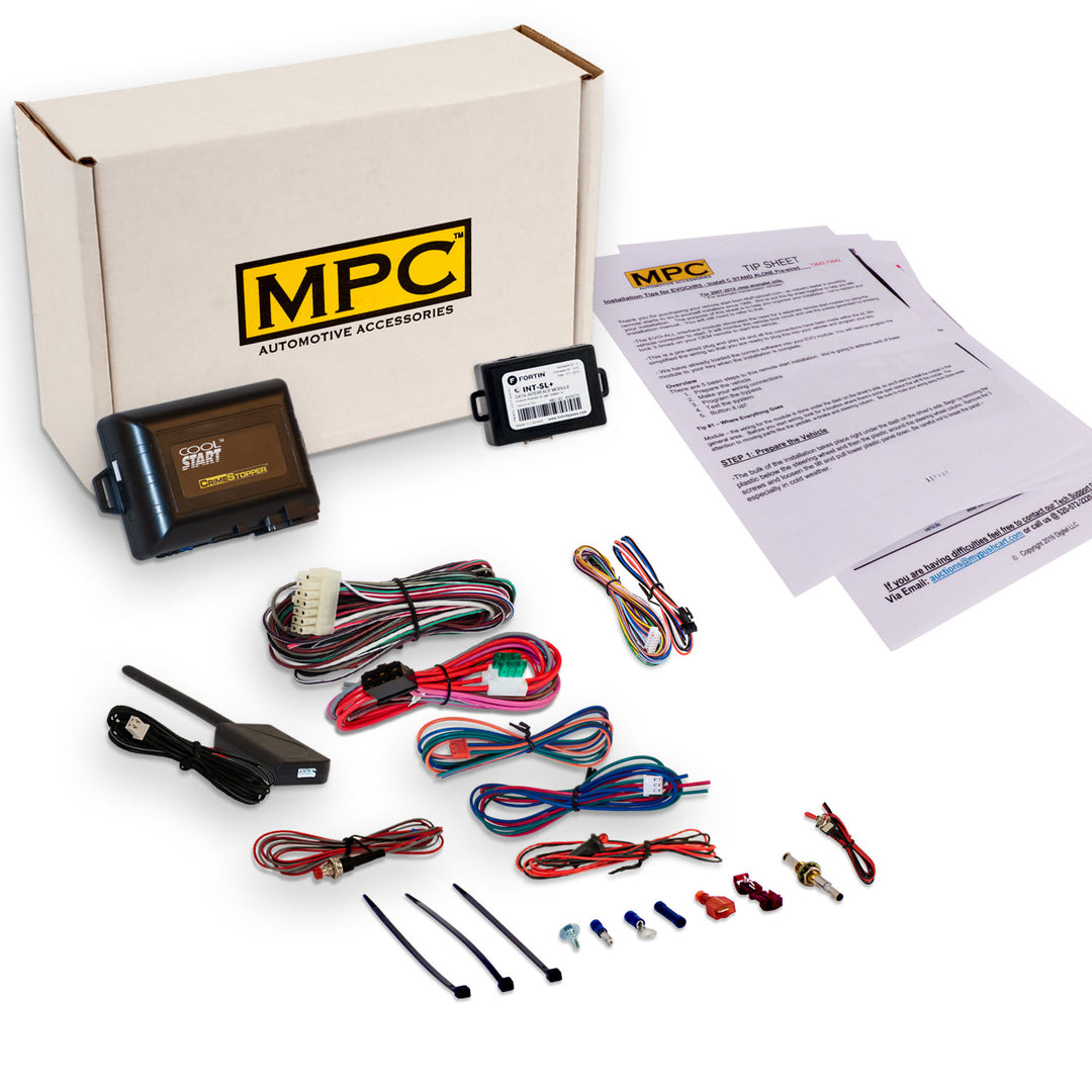 Remote Start Kits For 2004-2007 Chrysler Town & Country - Key-to-Start - Gas