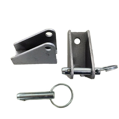 Heavy Duty (Black) Linear Actuator 12 Volt 4" Stroke - includes 2 Steel Brackets
