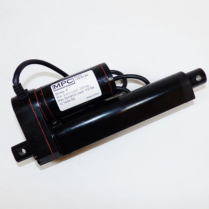 LAD Series–Dual 12v Actuator with 4" Stroke w/Brackets, Switch Kit & Remote