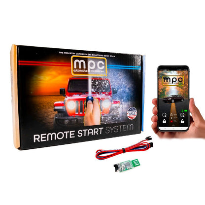 MyCar App For MPC Remote Start Kit Use A Smart Phone - MyPushcart