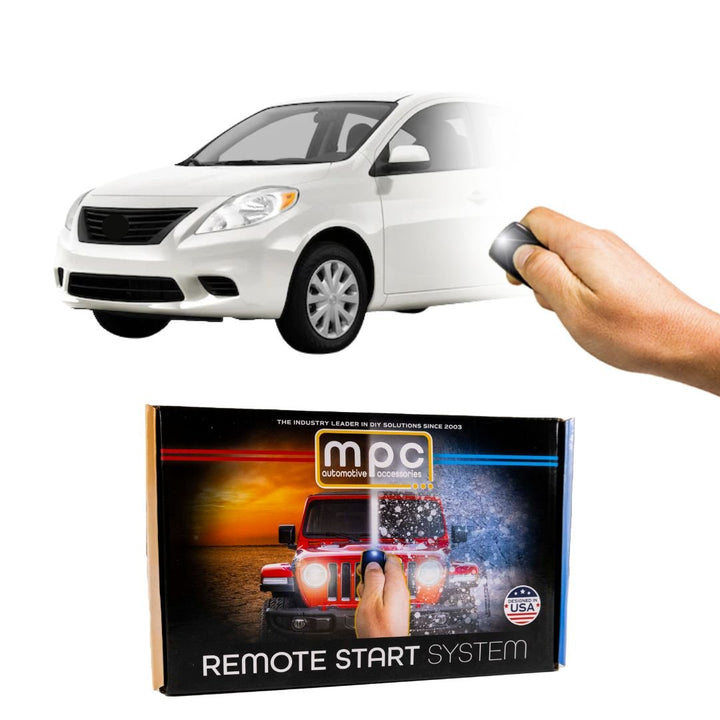 OEM Remote Activated Remote Start Kit For 2007 - 2012 Nissan Versa - Intelli - Key - MyPushcart