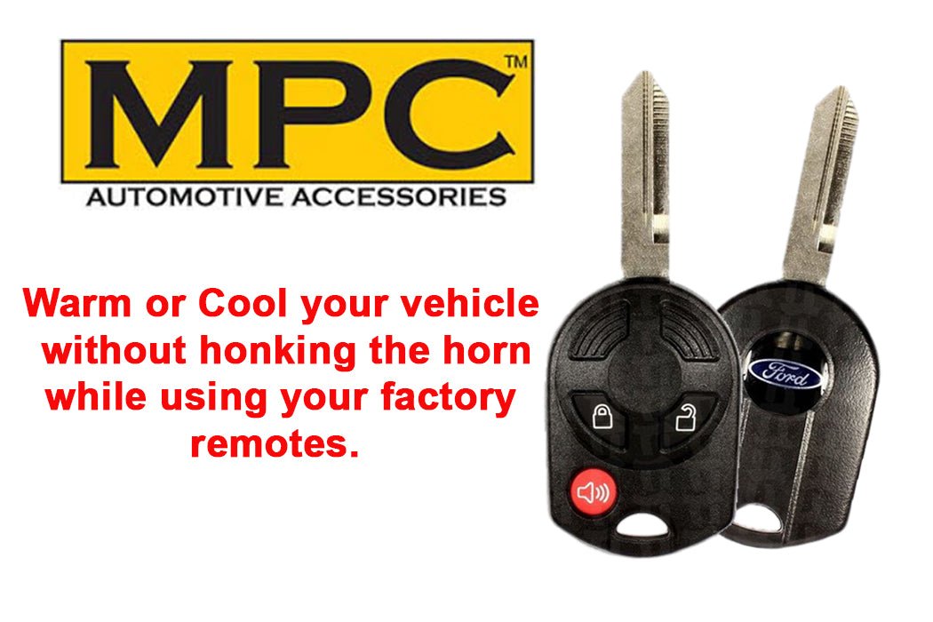 OEM Remote Activated Remote Start Kit w/Keyless Entry For 2013 - 2019 Ford Flex - MyPushcart