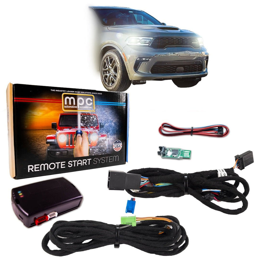 Plug And Play Remote Start For 2018 - 2023 Dodge Durango::Push - to - Start::Gas - MyPushcart