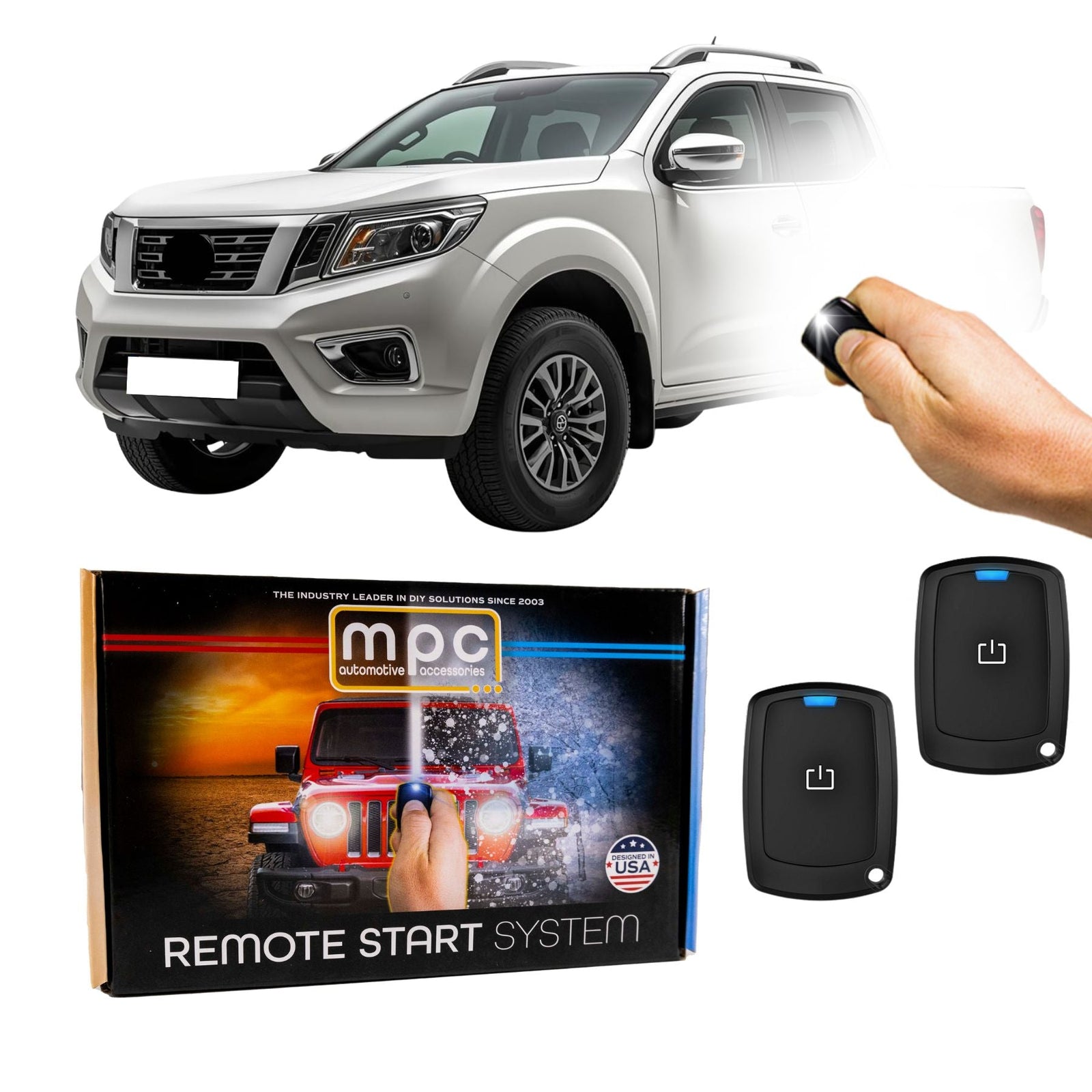 Plug - n - Play 1 - Button Remote Start For 2020 - 2023 Nissan Frontier Push - to - Start - MyPushcart