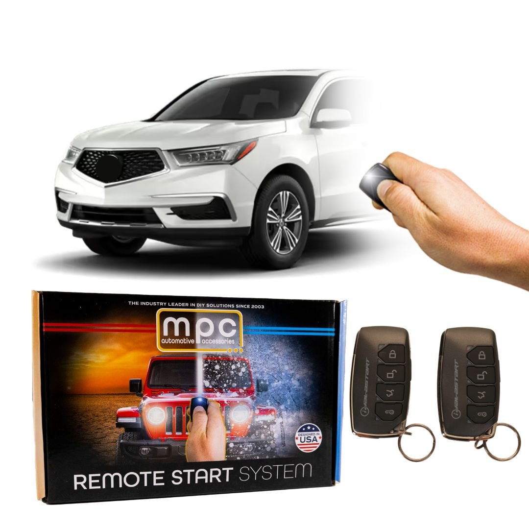 Plug - n - Play 4 - Button Remote Start For 2014 - 2020 Acura MDX - T - Harness - MyPushcart