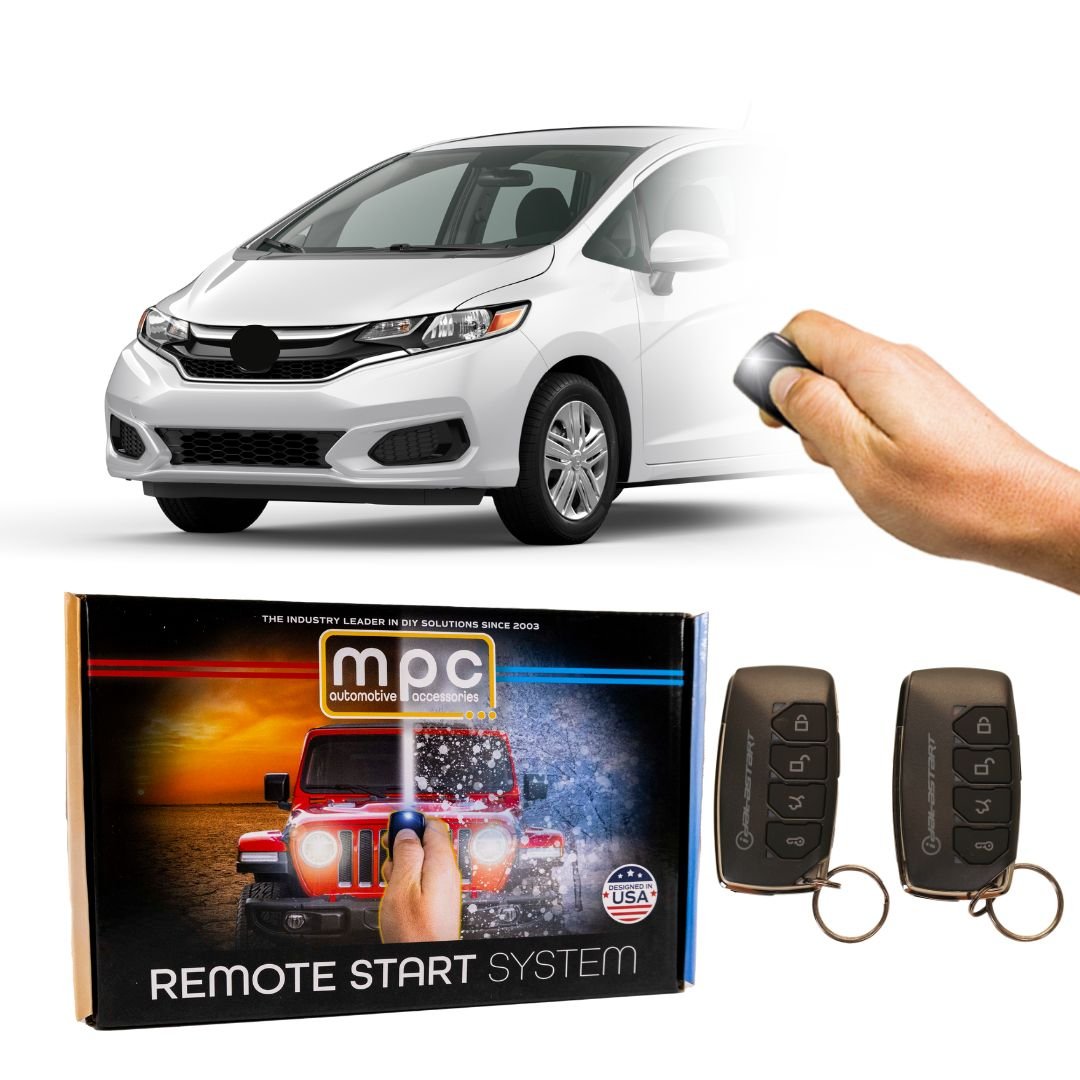 Plug - n - Play 4 - Button Remote Start For 2015 - 2020 Honda Fit - T - Harness - MyPushcart