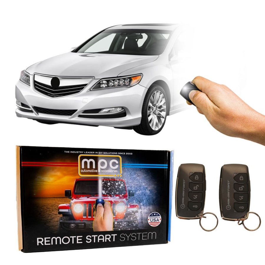 Plug - n - Play 4 - Button Remote Start For 2016 - 2017 Acura RLX - T - Harness - MyPushcart