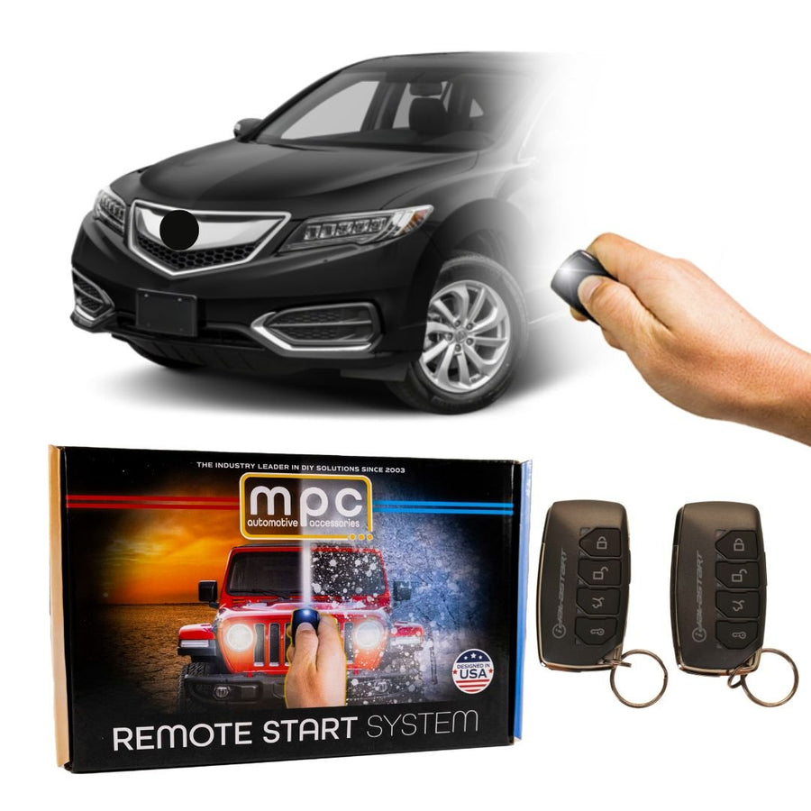 Plug - n - Play 4 - Button Remote Start For 2016 - 2018 Acura RDX - T - Harness - MyPushcart
