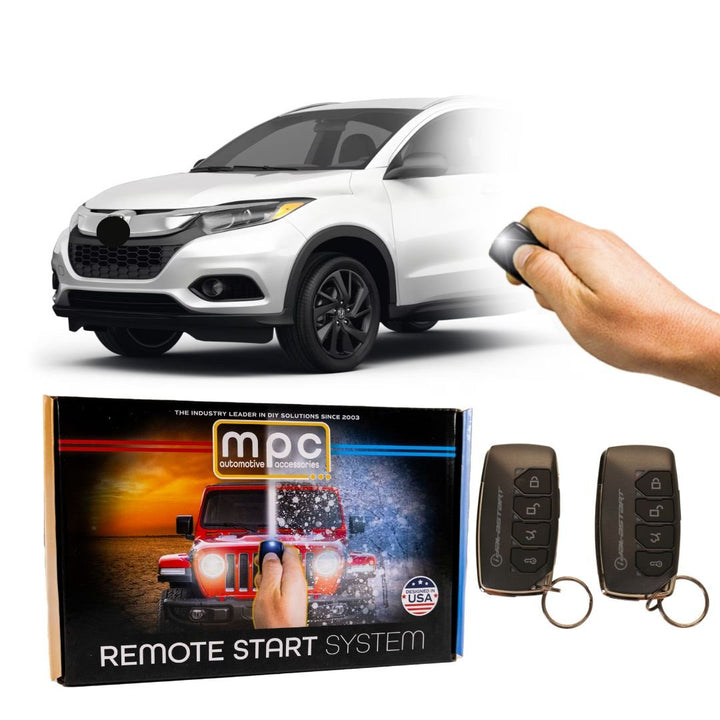 Plug - n - Play 4 - Button Remote Start For 2016 - 2022 Honda HR - V - T - Harness - MyPushcart