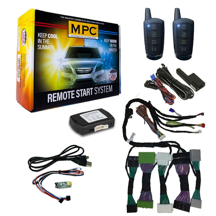 Plug - n - Play 4 - Button Remote Start Kit For 2014 - 2020 Infiniti QX60 Push - to - Start - MyPushcart