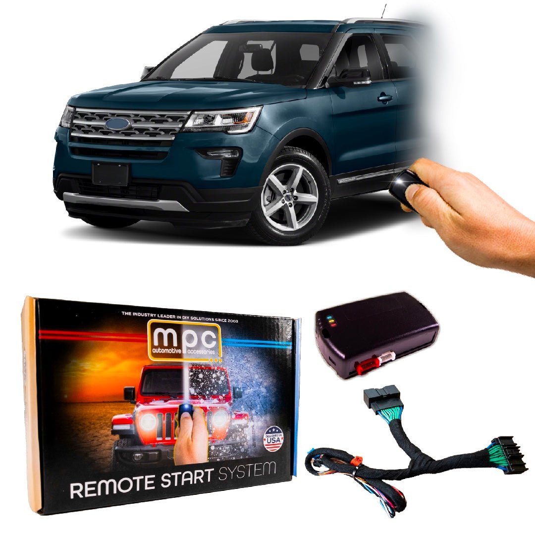 Plug - n - Play OEM Activated Remote Start For 2016 - 2019 Ford Explorer Key - to - Start - MyPushcart