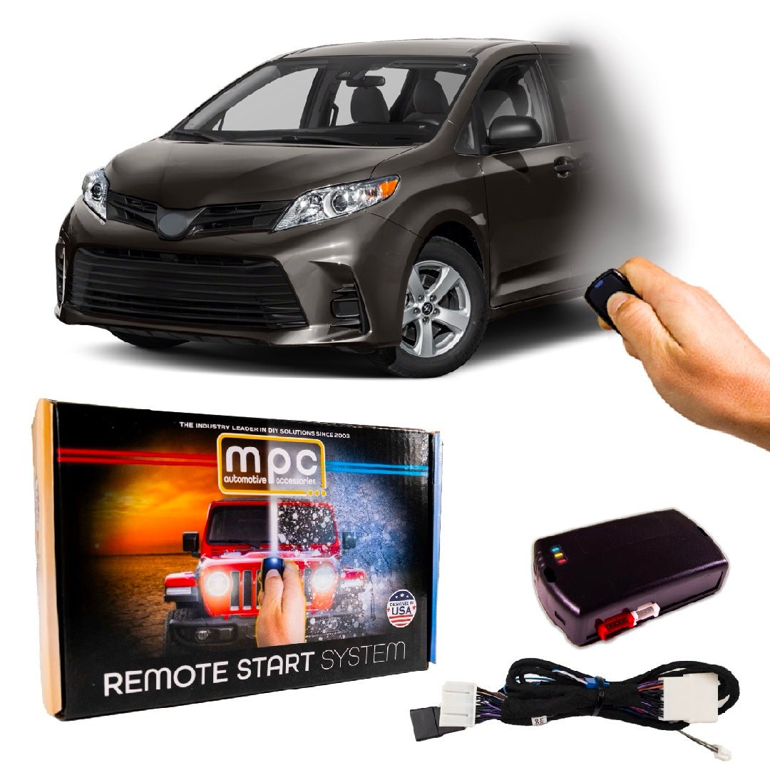 Plug - n - Play OEM Remote Activated Remote Start For 2011 - 2020 Toyota Sienna - MyPushcart