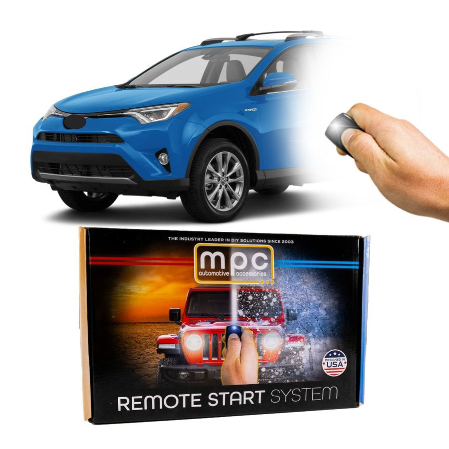 Plug - n - Play Remote Activated Remote Start Kit For 2017 - 2018 Toyota RAV4 Hybrid - MyPushcart