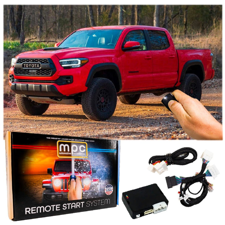 Remote Start For Toyota Tacoma 2016 - 2023 || Plug and Play || Key Ignition Only - MyPushcart