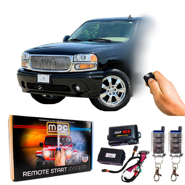 Remote Start Keyless Entry For 2003 - 06 GMC Sierra 1500, 2500, 3500 - Semi - Plug - n - Play - MyPushcart