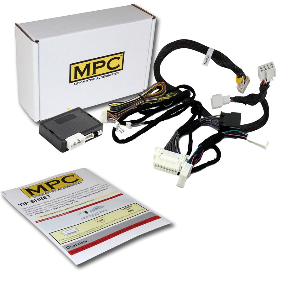 Remote Start Kit For 2015 - 2020 Toyota Sienna || Plug n Play Harness Included || Press Fob 3X Lock To Start - MyPushcart