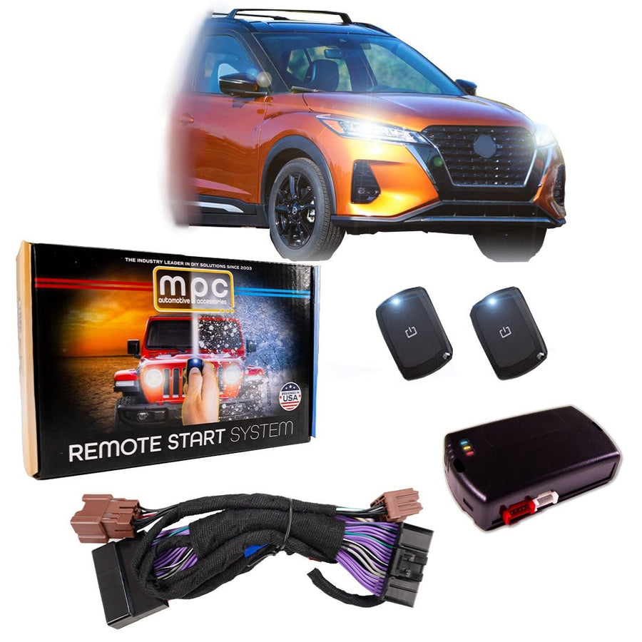 Remote Start Kit For 2018 - 2024 Nissan Kicks | Plug and Play | With 2 Remotes - MyPushcart