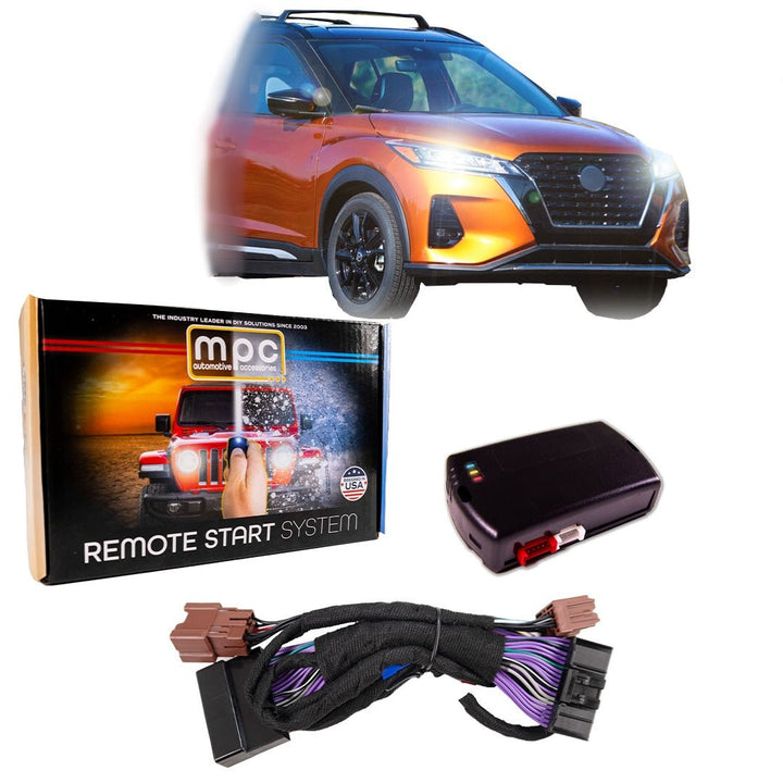 Remote Start Kit For 2018 - 2024 Nissan Kicks | Plug & Play | 3X Lock Use OEM FOB - MyPushcart