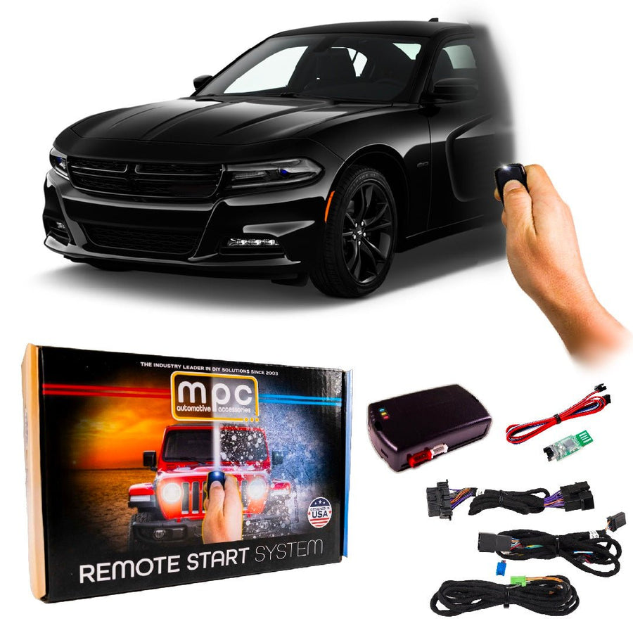 Remote Start Kit For 2018 Dodge Charger | Plug and Play | Push Lock 3X to Start - MyPushcart