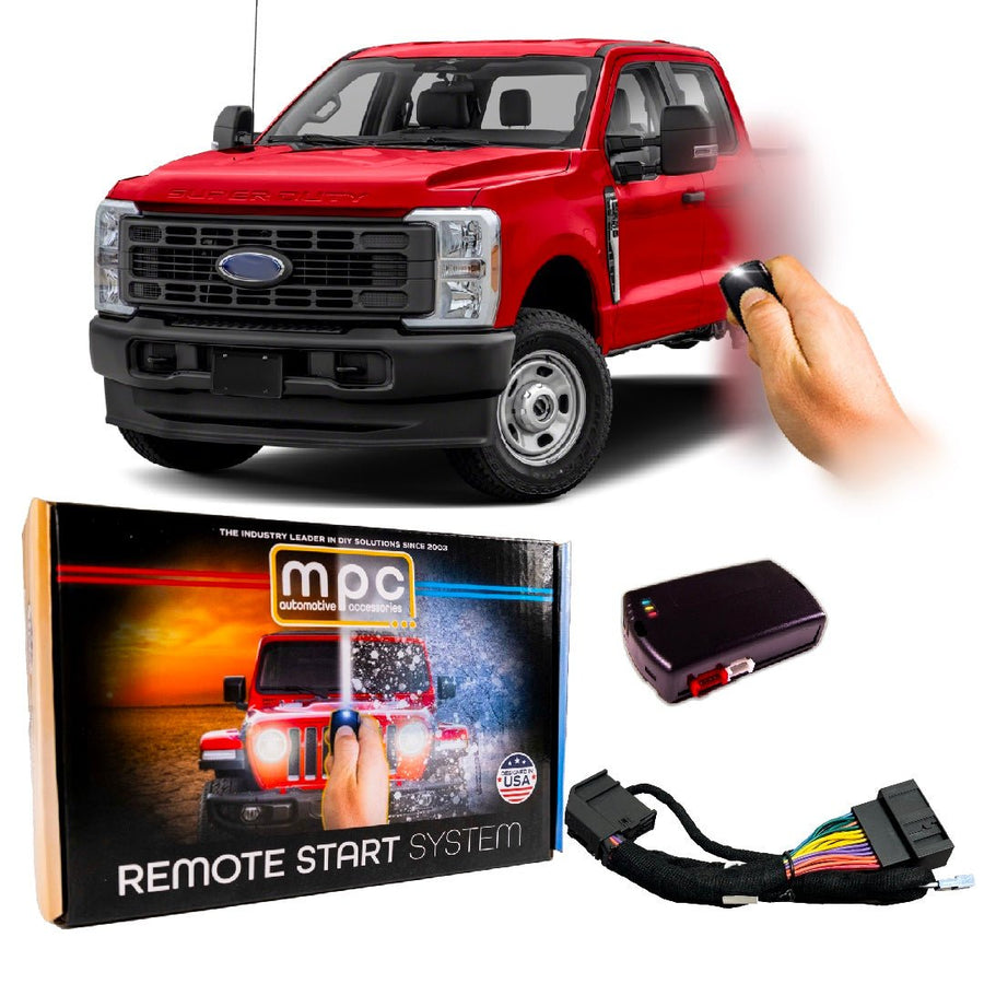 Remote Start Kit For 2023 - 2024 Ford F - 250/350/450/550 | Plug and Play | 3X Lock - MyPushcart