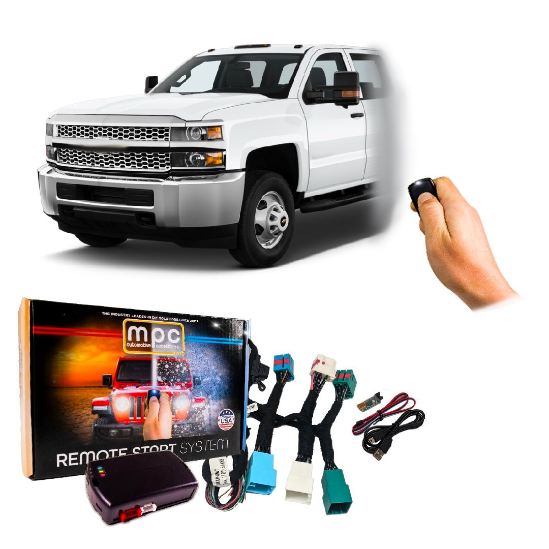 Remote Start Kit For Chevrolet Silverado 3500 2019 - 2023 | Plug & Play | 3X Lock - MyPushcart