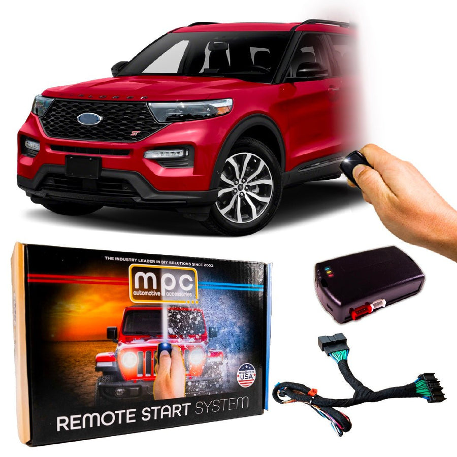 Remote Start Kit For Ford Explorer 2020 - 2024 | Plug and Play | Lock 3X to Start - MyPushcart