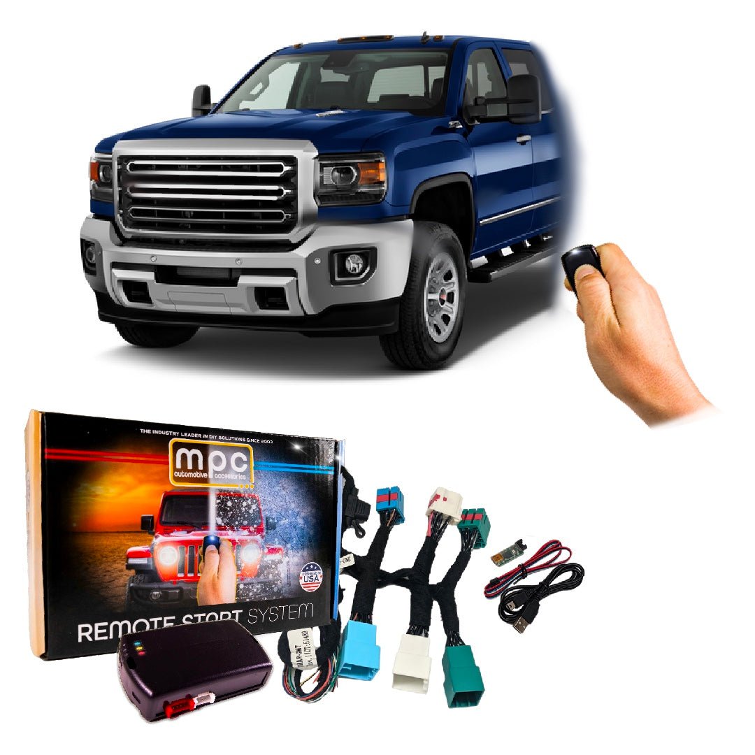 Remote Start Kit For GMC Sierra 3500 2019 - 2023 | Plug & Play | 3X Lock to Start - MyPushcart