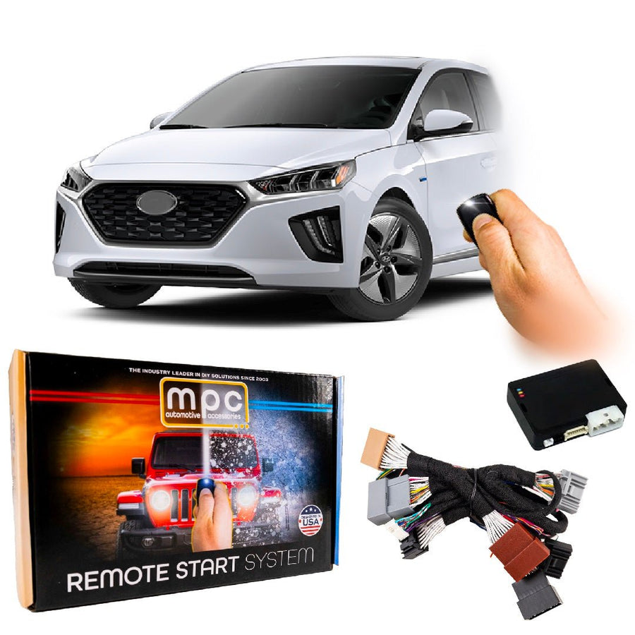 Remote Start Kit For Hyundai Ioniq 2017 - 2022 | Plug and Play | Lock 3X to Start - MyPushcart